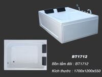 Bồn tắm nằm BT1712