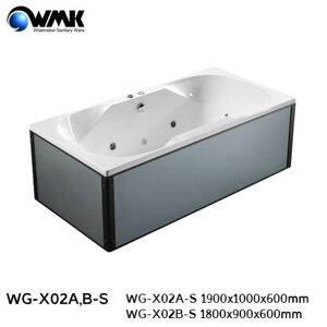 Bồn tắm Wisemaker WMK/WG-X02B (1800*900*600mm)