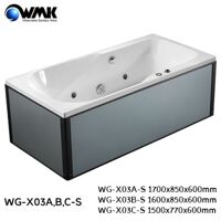 Bồn tắm Wisemaker WMK/WG-X03C (1500*700*600mm)