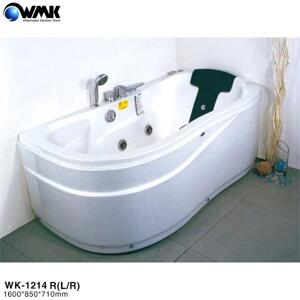 Bồn tắm Wisemaker WMK/WK-1214 Ngọc Trai Trắng (1600*850*710mm)