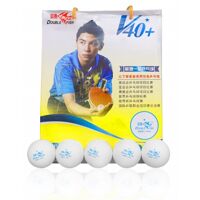 Bóng Double Fish V40+ 1 sao 100q/hộp