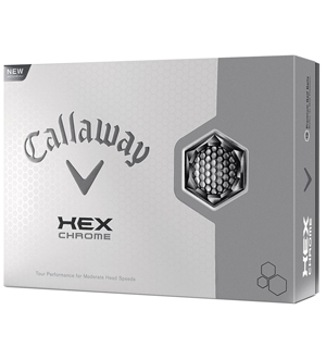 Bóng Golf Callaway Hex Chrome CA-311-4-045 - hộp 3 trái