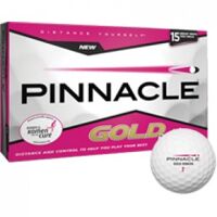 Bóng golf Pinnacle Gold Ribbon White 15PK P6023S-15PNP - Hộp 3 quả