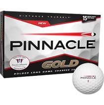 Bóng golf Pinnacle Gold white 15PK P4032S-15PNP (hộp 3 trái)