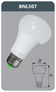 Bóng led bulb Duhal BNL507 - 7W