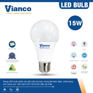 Bóng led bulb Vianco LB5VA - 15W