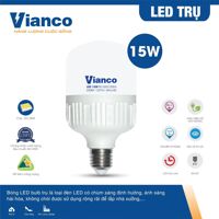 Bóng led trụ nhựa Vianco T3VA - 15W