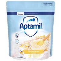 Bột ăn dặm Aptamil 4-6+ của Anh cho trẻ từ 4 đến 6 tháng tuổi gói 125g