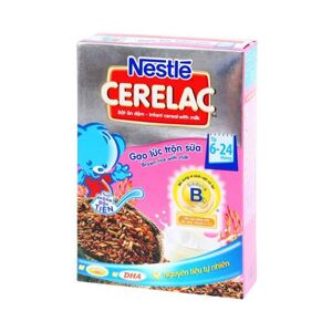 Bột ăn dặm gạo lức Nestle Cerelac - 200g