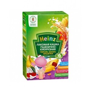 Bột ăn dặm Heinz Nga vị Chuối, Táo 200g