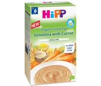 Bột ăn dặm HIPP vị semolina, cà rốt