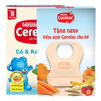 Bột ăn dặm Nestle Cerelac Cá và rau xanh 200g