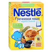 Bột ăn dặm Nestle Nga kiều mạch và mận khô cho bé từ 6 tháng - 200g