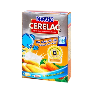 Bột ăn dặm rau củ Nestle Cerelac - 200gr (bé từ 6-24 tháng)