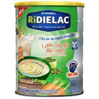 Bột ăn dặm Ridielac lươn cà rốt Đậu xanh cho trẻ từ 7-24 tháng 350g