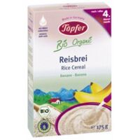 Bột ăn dặm Topfer Organic ngũ cốc gạo chuối (175gr)