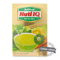 Bột ăn dặm vị gà, bó xôi, cà rốt NutiFood Nuti IQ - hộp 200g (dành cho trẻ từ 6-24 tháng tuổi)