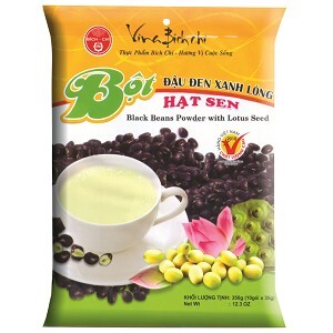 Bột đậu đen xanh lòng hạt sen Bích Chi gói 350g