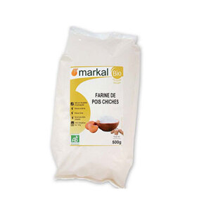 Bột đậu gà hữu cơ Markal 500g