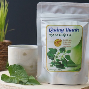 Bột diếp cá nguyên chất Quảng Thanh 100g