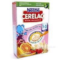 Bột dinh dưỡng Nestle Cerelac ngũ cốc trái cây