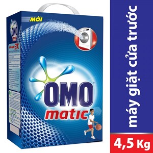 Bột giặt OMO cửa trước 4.1kg/ 4.5kg