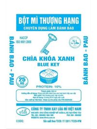 Bột mì làm bánh bao Chìa Khóa Xanh gói 1kg