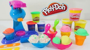 Bột nặn PlayDoh máy làm kem đơn giản A4896