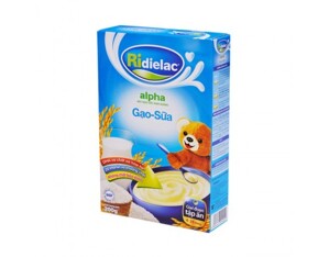 Bột ngũ cốc gạo sữa Ridielac Alpha - 200g