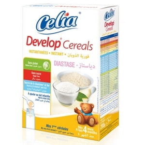 Bột ngũ cốc tiêu hóa Celia Develop - 200g (dành cho trẻ trên 4 tháng)