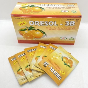 Bột pha uống Oresol- 3B hương cam- Hỗ trợ bổ sung vitamin