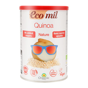 Bột Quinoa không thêm đường hữu cơ EcoMil 400g