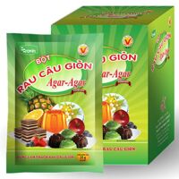 Bột rau câu Agar Rovin Hoàng Yến gói 25g (10 gói)