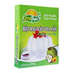 Bột rau câu pha sẵn hương dừa Vina Thạch hộp 265g