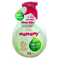 Bọt tắm gội thiên nhiên cho bé hương hoa Mamamy 400ml