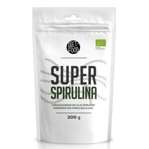 Bột tảo xoắn Spirulina hữu cơ Diet Food 200g