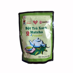 Bột trà xanh hương nhài Red-cap Baker - túi 500g