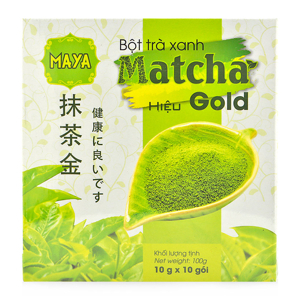 Bột trà xanh Matcha Gold hộp 100g