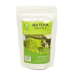 Bột trà xanh nguyên chất Matcha Omatea Thái Minh 50g