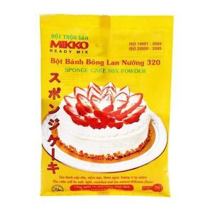 Bột trộn sẵn bánh bông lan nướng Mikko - 1kg