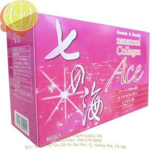 Bột uống chống lão hóa Shinsei Pharmaceutical Nananomi Collagen Ace - 60 gói