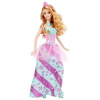 Búp bê Barbie công chúa sắc màu DHM49