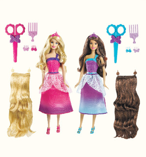 Búp bê Barbie tạo mẫu tóc DKM23