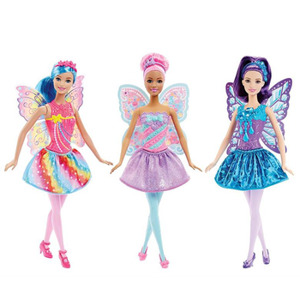 Búp bê Barbie tiên bướm sắc màu DHM50