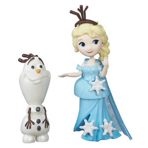 Búp bê công chúa Elsa và Olaf mini Disney VTA B5186/B5185