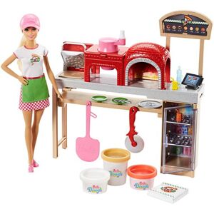 Búp bê đầu bếp pizza Barbie FHR09