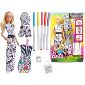 Búp bê thiết kế thời trang bằng màu vẽ Barbie FPH90