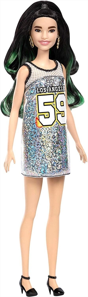 Búp Bê Thời Trang Fashionista Barbie - Ánh Bạc Năng Động