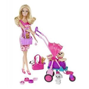 Búp bê và cửa hàng thú cưng Barbie BCF82