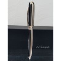 Bút Bi ST Dupont Line D Windsor Tuxedo Palladium Ballpoint Lacquer 415110M